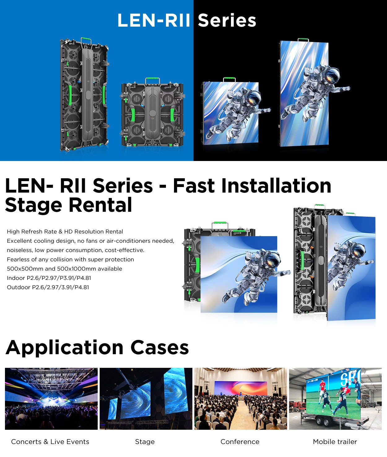 Rental led display